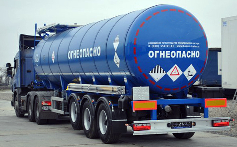 маркировка битумовозов