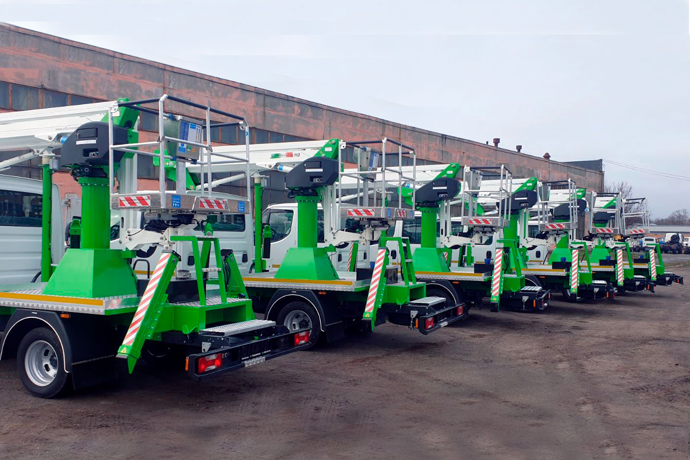 автовышки 14 на iveco daily