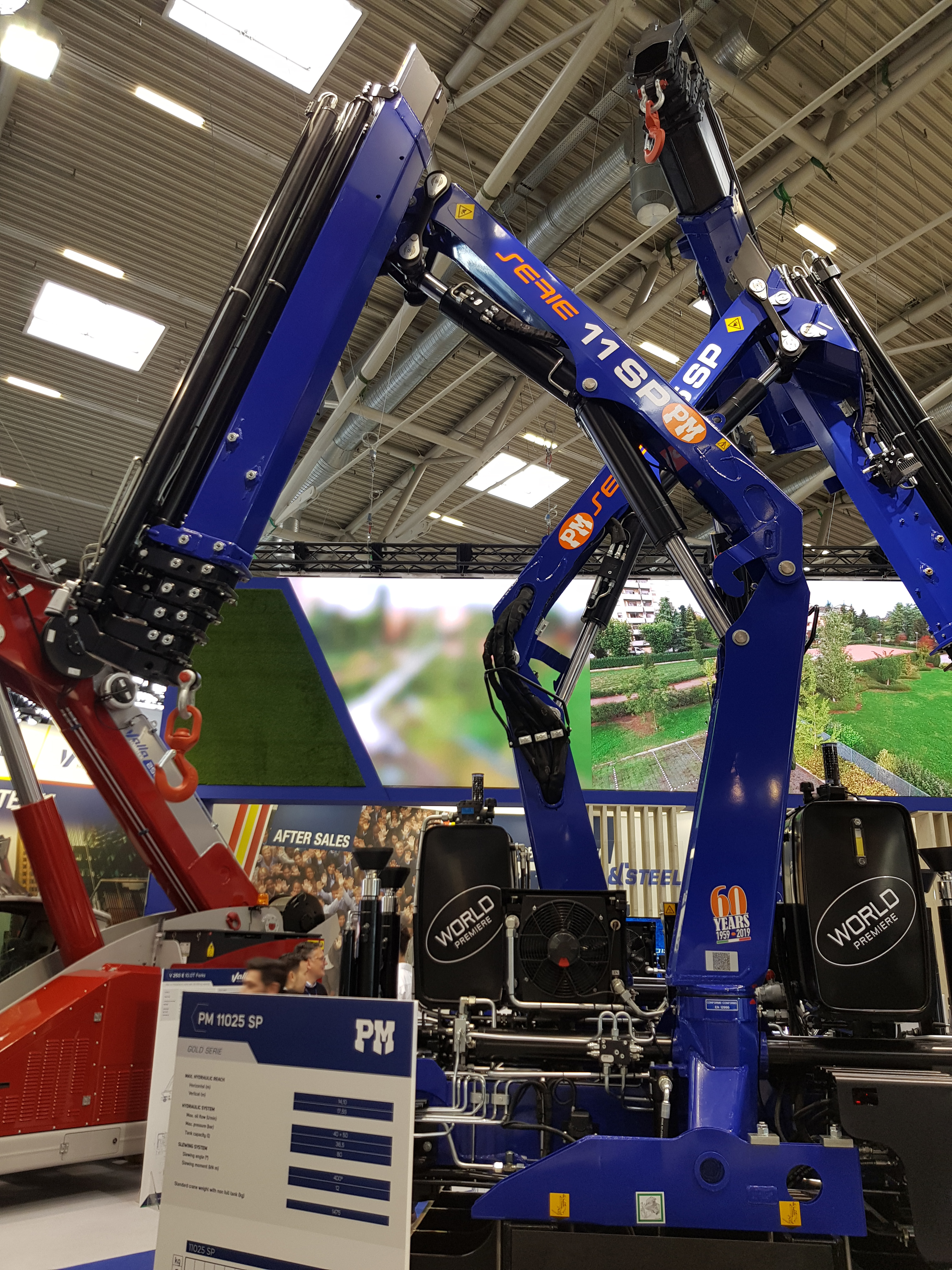 Кран манипулятор PM цена в Украине