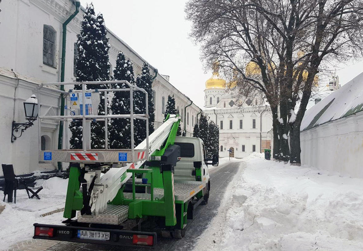 телескопические автовышки сomet
