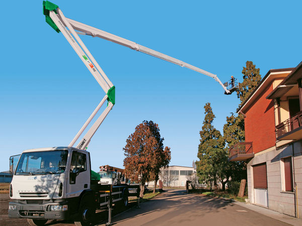 комбинированные и телескопические автовышки