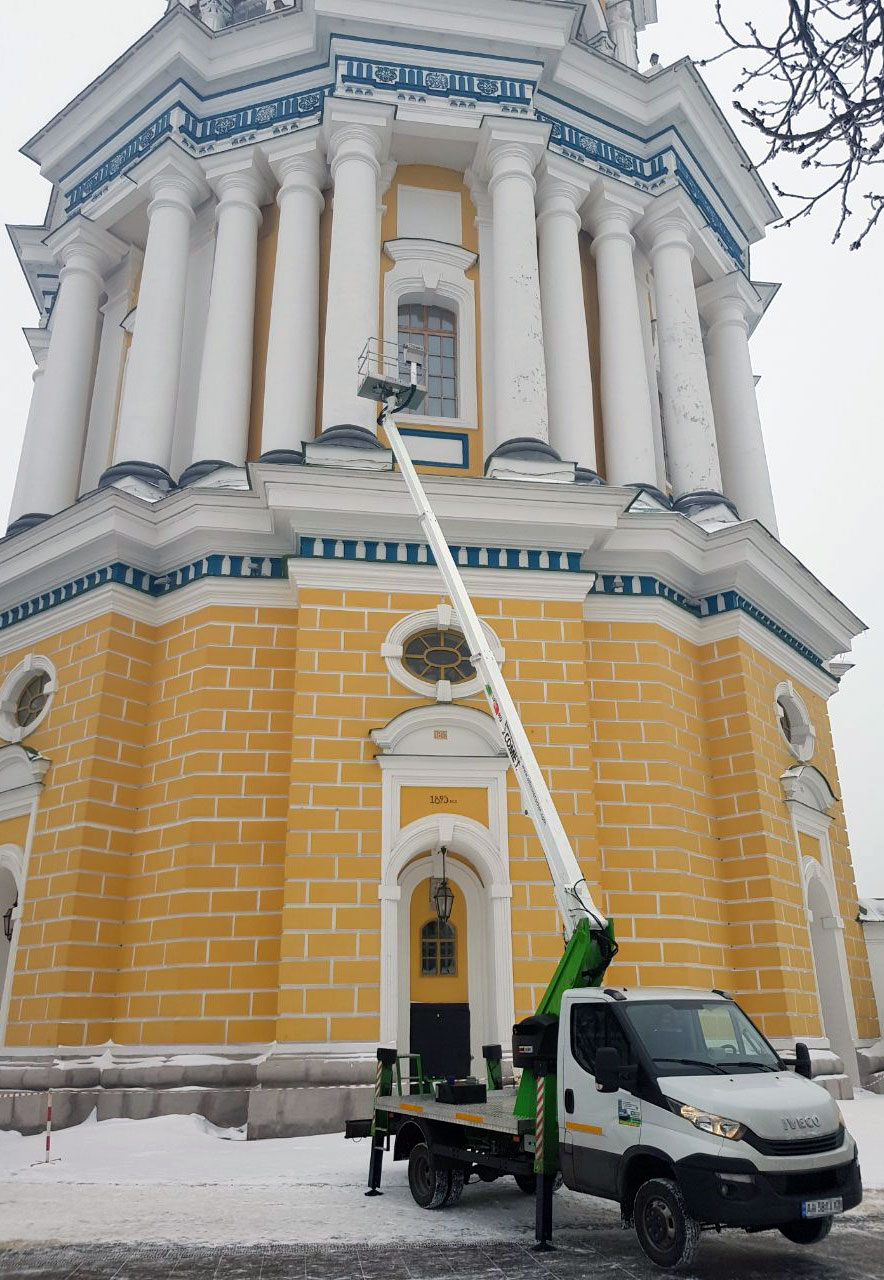 автовышка сomet на iveco