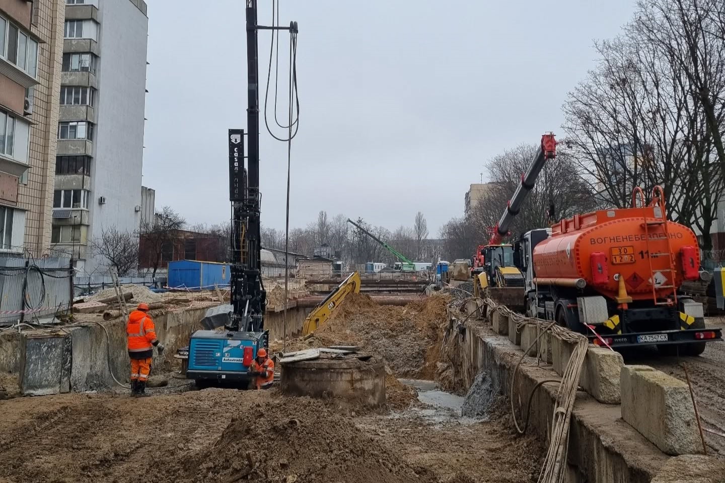 Будівництво метро Виноградар