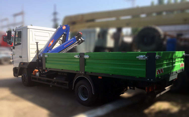 маз бортовой + кму pm