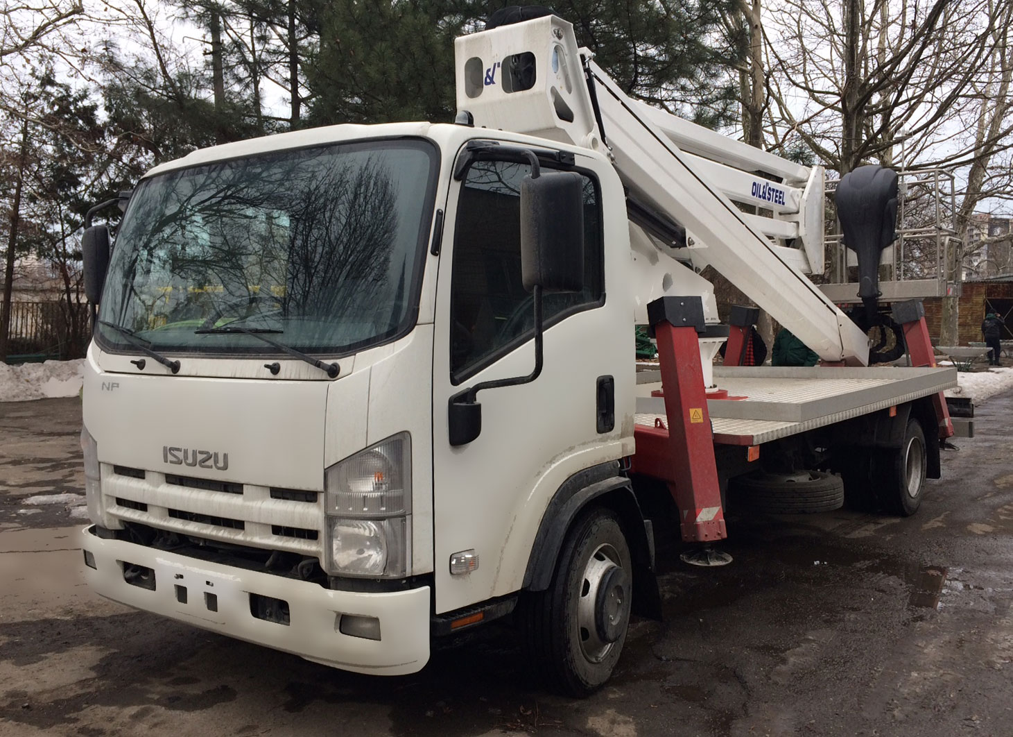 автомобиль isuzu с агп oil & steel 2815