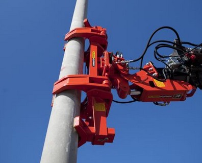 Грейфери для захоплення. Ножичне стискання