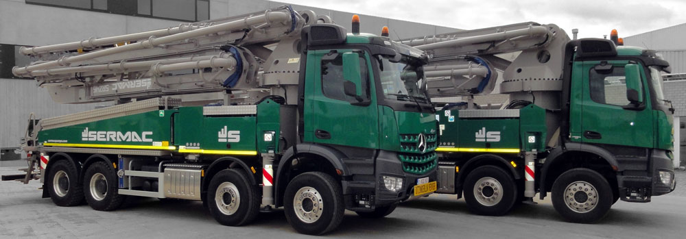 бетононасосы sermac купить