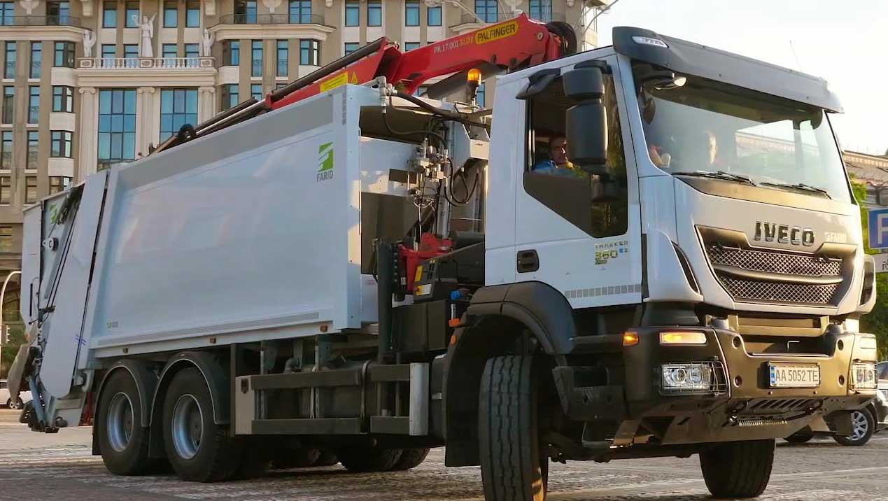 мусоровоз farid на iveco