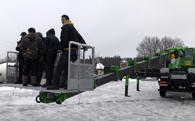 автовышка грузоподъемность 400 кг