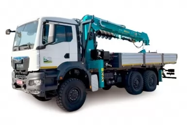 Бурильно-крановая машина HKTC HLC-8026A Hyundai Everdigm на MAN TGS 33.400 6X6