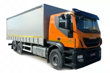 Бортовой автомобиль IVECO STRALIS AT 260S42 с тентом