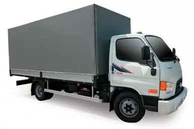 Бортовой автомобиль Hyundai HD78 с тентом