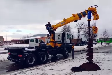 Кран-манипулятор XCMG GSQS200-4