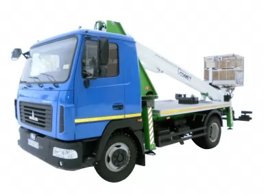 Автогидроподъемник COMET 22 | 2 | 12 (14) HQ на базе МАЗ-4371 Корнет