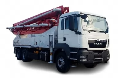 Автобетононасос KCP40ZX5170 на базі MAN TGS 33.360 6x6  