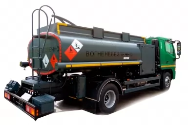 Автотопливозаправщик АТЗ-5 на базе DONGFENG CA91-401 2 секции