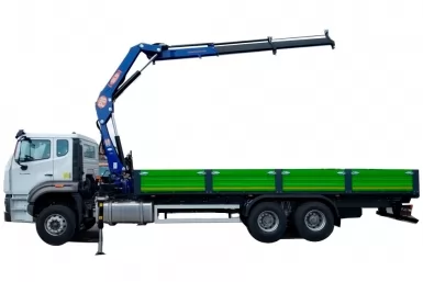 Бортовой автомобиль Sinotruk Hohan N7G400 + КМУ PM 15.5