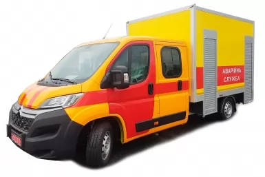 Аварийно-ремонтная мастерская на базе Citroen Jumper ДУБЛЬ-кабина