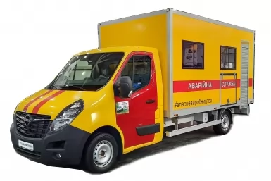 Бригадна аварійна майстерня на Opel Movano