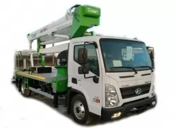 Автогидроподъемник COMET 26 | 2 | 13 HQ JIB на базе HYUNDAI EX8