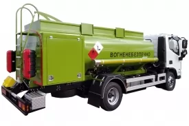 Автотопливозаправщик АТЗ-5 на базе FOTON AUMARK С 2 секции (АЗС сзади)