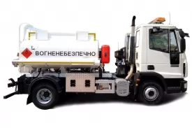 Автотопливозаправщик АТЗ-4 на базе IVECO EuroCargo 70 2 секции
