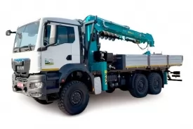 Бурильно-крановая машина HKTC HLC-8026A Hyundai Everdigm на MAN TGS 33.400 6X6