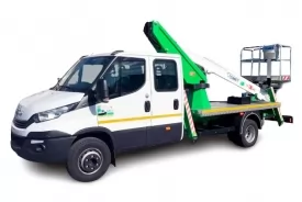 Автогидроподъемник COMET 19 | 2 | 14 HQ на базе IVECO Daily Dual Cab