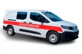 Грузопассажирский автомобиль ТК-РР-ВП5 на PEUGEOT e-PARTNER