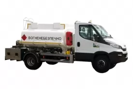 Автотопливозаправщик АТЗ-4 на базе IVECO 70С16 2 секции