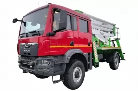 Автогидроподъемник COMET 28 | 2 | 14 HQ на MAN TGM 18.320 CREW CAB