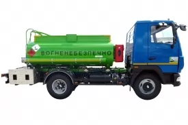 Автотопливозаправщик АТЗ-5,5 на базе МАЗ-4371 Корнет 1 секция