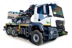 Автогидроподъемник DASAN CT320EX/DS320 на MAN TGS 33.480 6x6