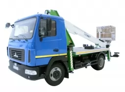 Автогидроподъемник COMET 22 | 2 | 12 (14) HQ на базе МАЗ-4371 Корнет