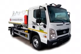 Автотопливозаправщик АТЗ-6 на базе HYUNDAI EX-10 3 секции