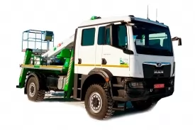 Автогидроподъемник COMET 19 | 2 | 14 HQ на MAN TGM 13.250 4x4