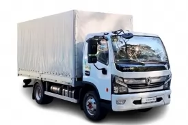 Бортовой автомобиль DONGFENG CL90 тент