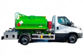 Автотопливозаправщик АТЗ-4 на базе IVECO 70С16 1 секция