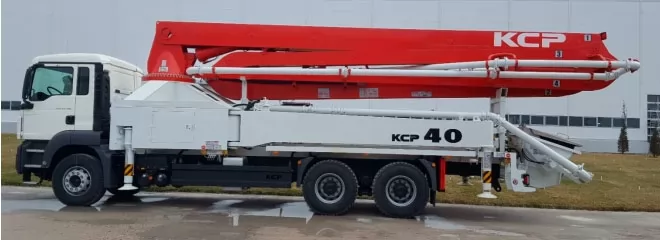 Новые автобетононасосы