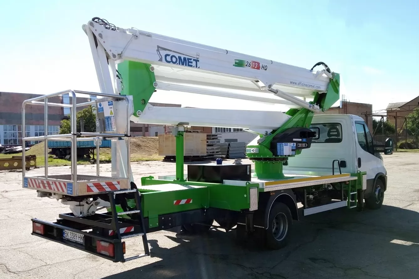 Автогидроподъемник COMET 26 | 2 | 13 HQ JIB на DONGFENG CA9B