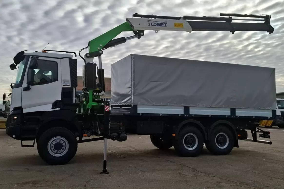 тент сірий на бортовий автомобіль