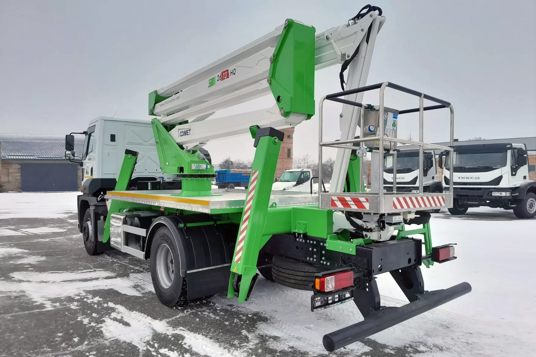 комбинированные автовышки comet 26 м