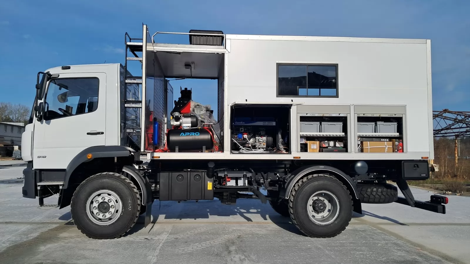 оснащення бригадного автомобіля