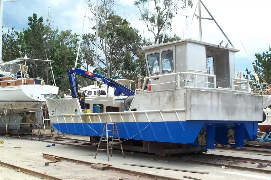 кран маніпулятор на судні