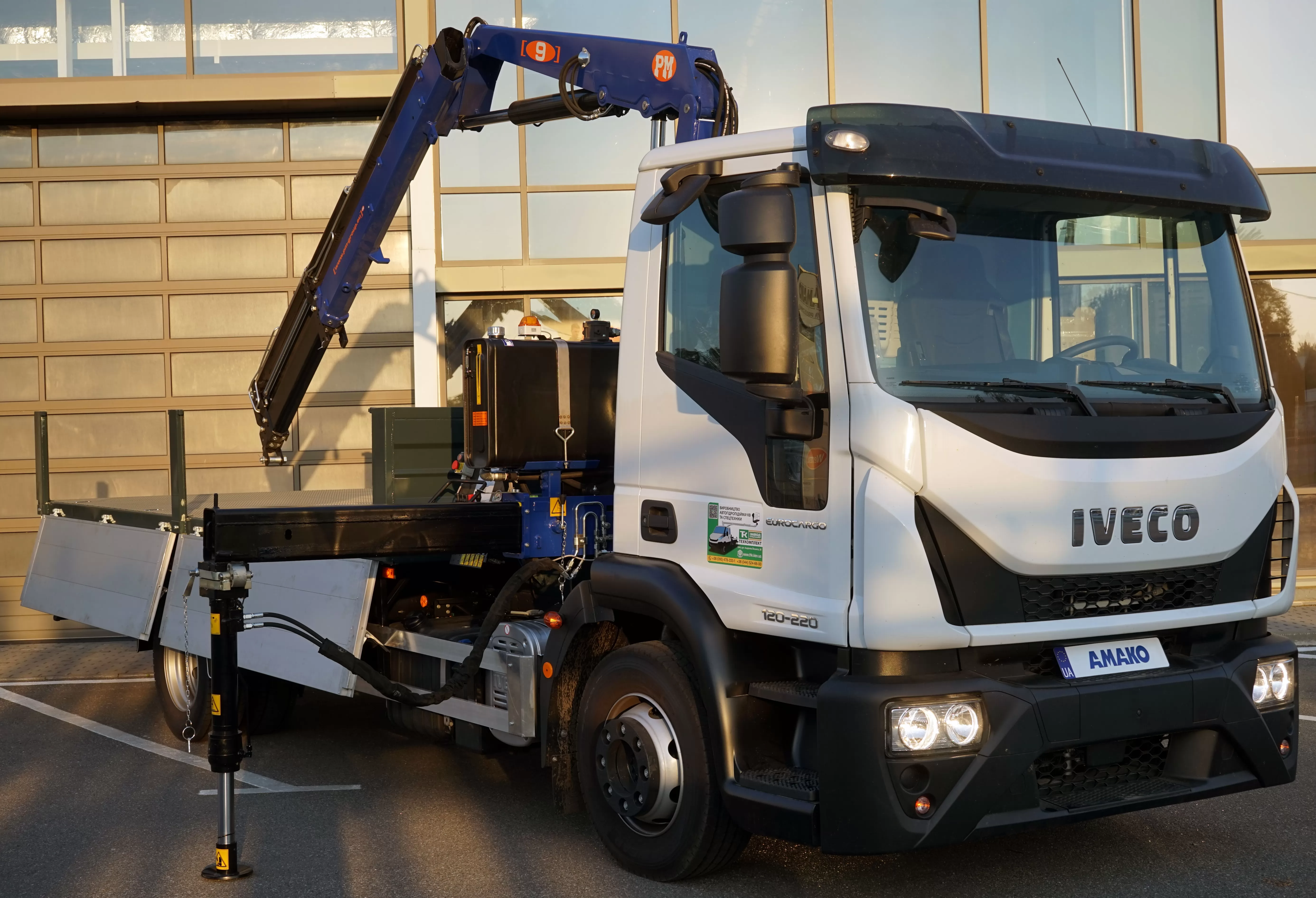 кран маніпулятор pm