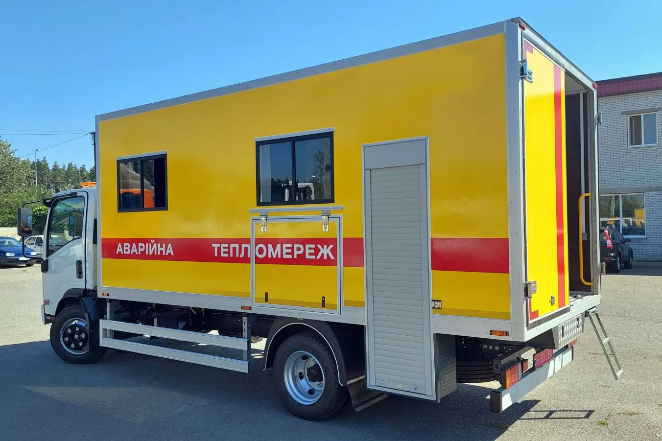 кольорографічна схема аварійно-рятувальної спецтехніки відповідно до дсту