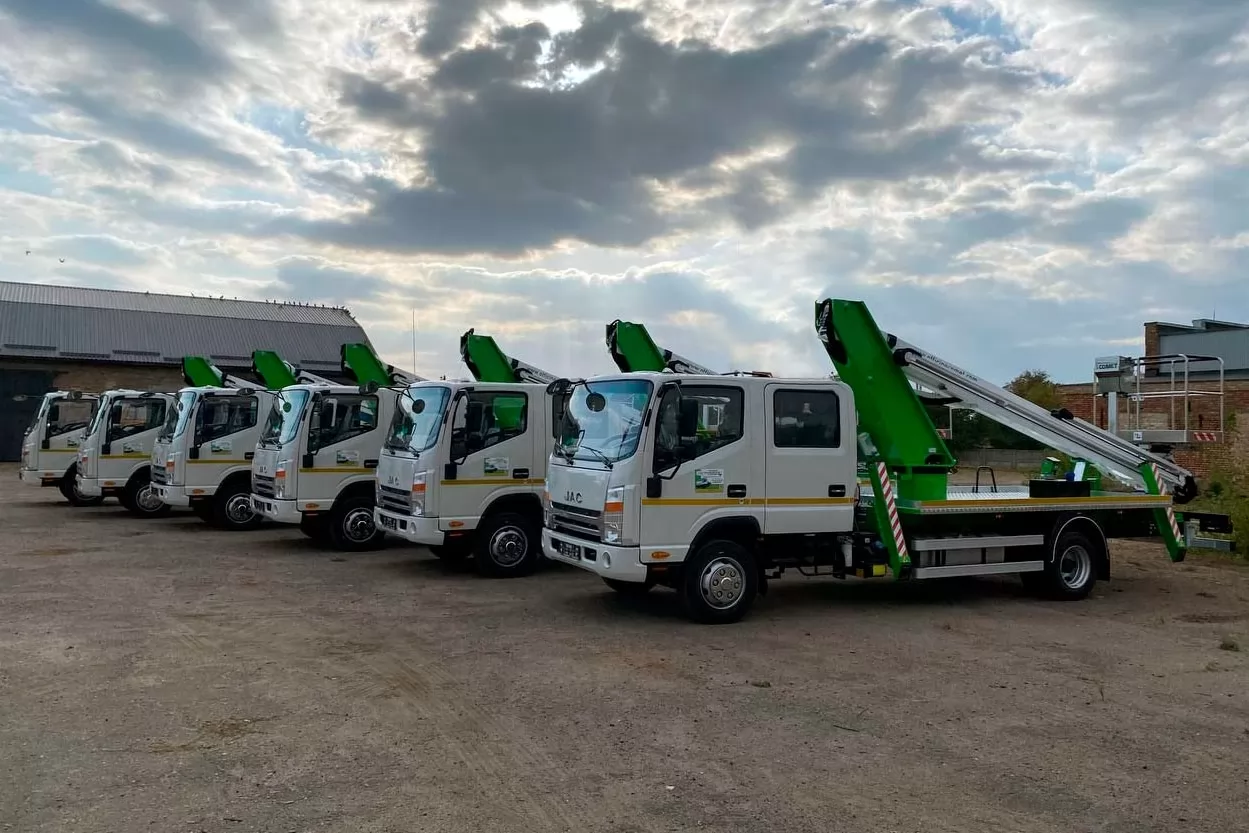 использование агп с рабочей высотой 24 м