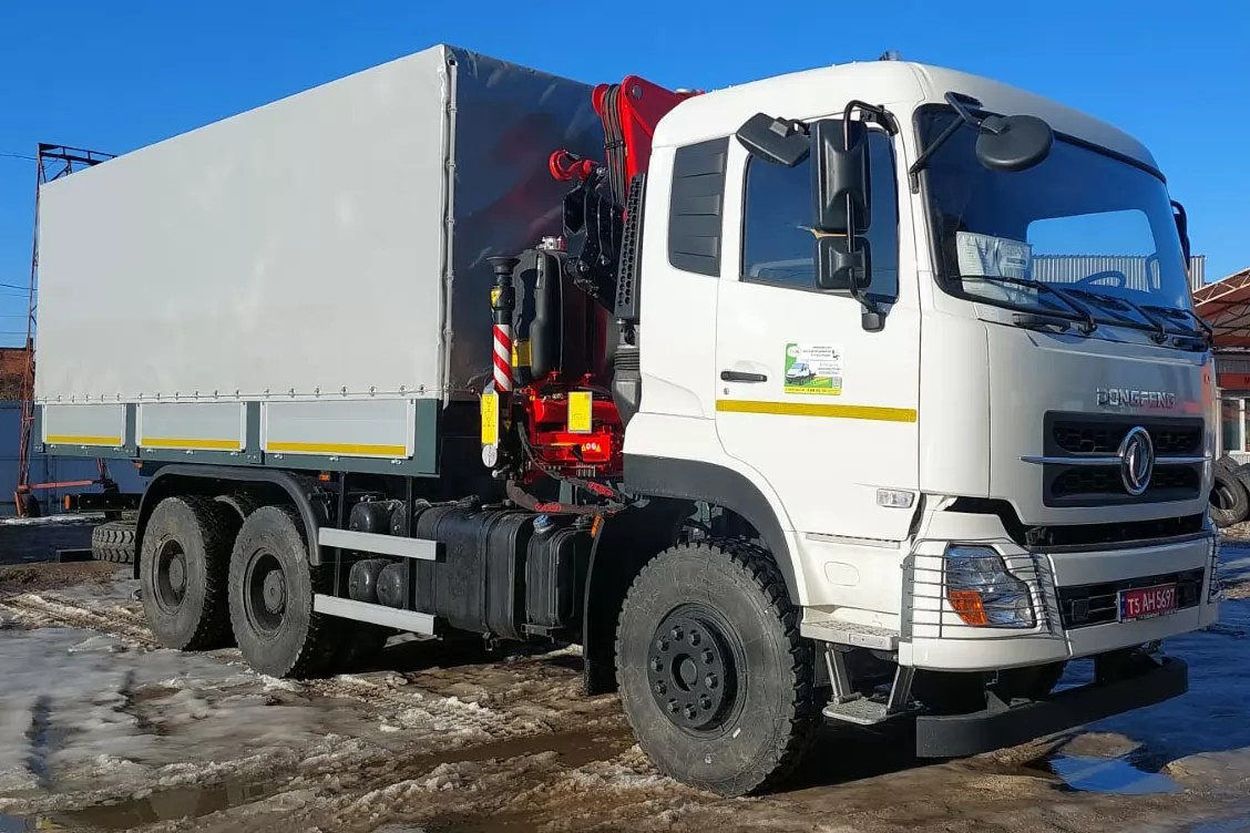 борт тент dongfeng