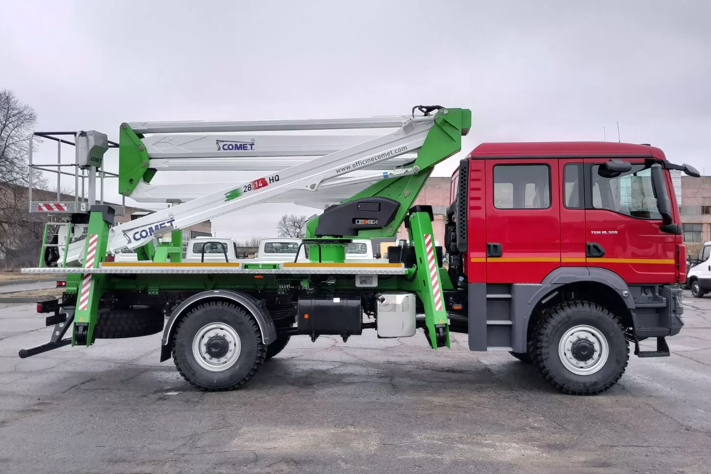 комбинированная автовышка украина