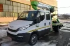 Автогідропідіймач COMET 14 | 2 | 6 HQ JIB на IVECO Daily 35C14D - фото 2